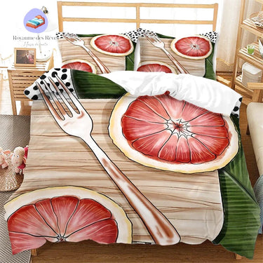 Housse de Couette Fruit peinture